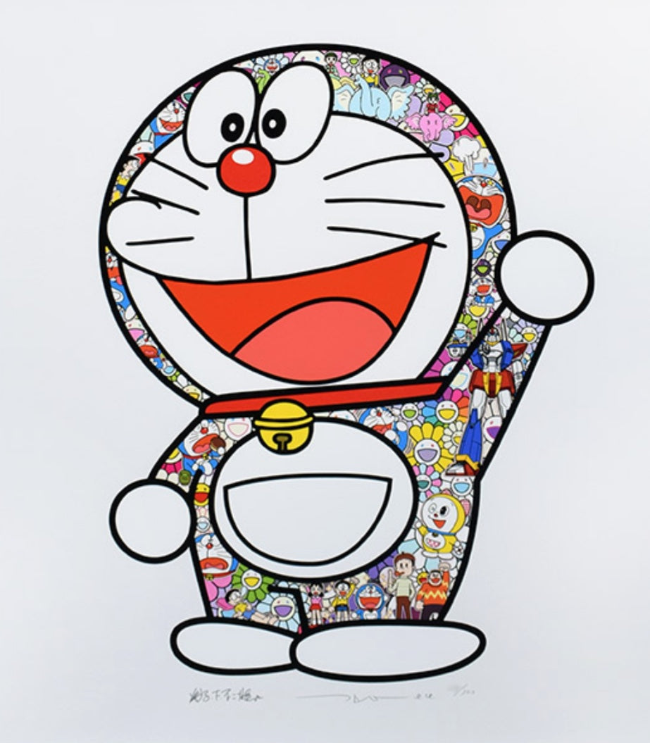 ドラえもん えいえいおー！(ポスター作品) 送料込 ドラえもん えいえいおー！（Doraemon:Hip Hip Hurrah